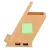 On the side A (4×4cm)  +