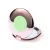 Centered on  lid (3.3×3.3cm)  +