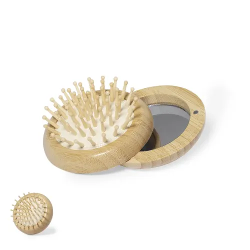 Hairbrush with Mirror - Bonnie