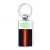 In the metal part (2×1cm)  +