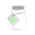 In the carton presentation (2×2cm)  +